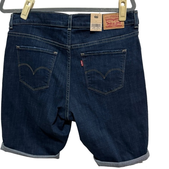 Levi’s - Classic Bermuda Shorts - Denim - size 31 (12) NWT - Picture 4 of 6